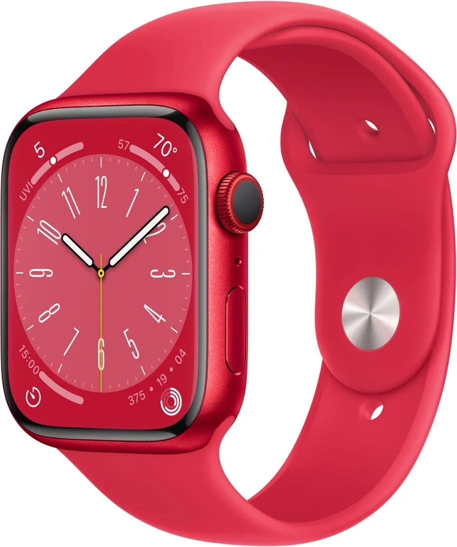 buy Smart Watch Apple Apple Watch Series 8 45mm GPS Only - Red - click for details